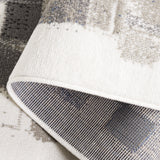 Safavieh Pyramid Pyr229A Ivory/Grey Navy Rug.
