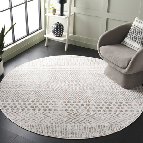 Safavieh Pyramid Pyr230A Ivory/Grey Rug.