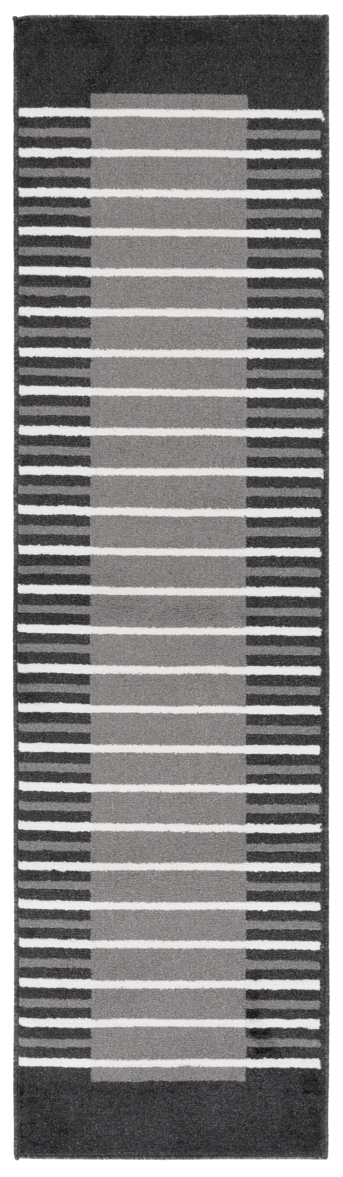Safavieh Pyramid Pyr232H Grey/Ivory Black Rug.