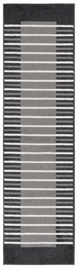Safavieh Pyramid Pyr232H Grey/Ivory Black Rug.