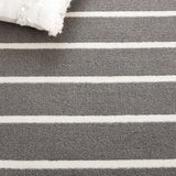 Safavieh Pyramid Pyr232H Grey/Ivory Black Rug.