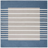 Safavieh Pyramid Pyr232N Grey/Ivory Navy Rug.