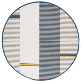 Safavieh Pyramid Pyr234A Grey/Ivory Navy Rug.