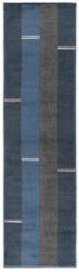 Safavieh Pyramid Pyr234N Navy/Grey Black Rug.