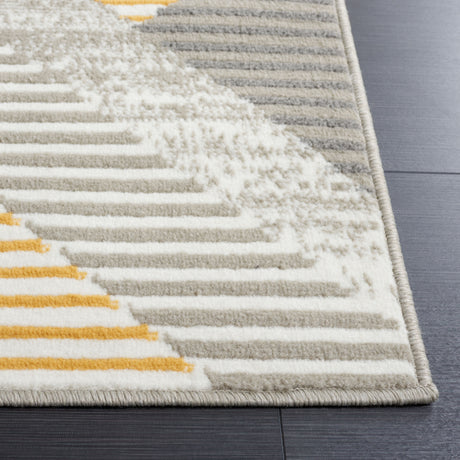 Safavieh Pyramid Pyr240F Grey/Ivory Gold Rug.