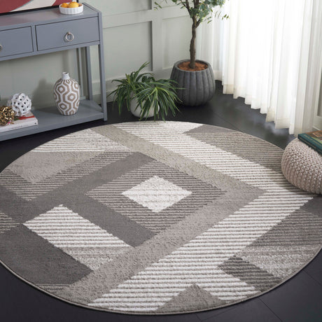 Safavieh Pyramid Pyr240H Grey/Ivory Rug.