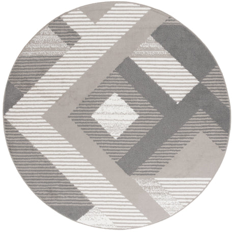 Safavieh Pyramid Pyr240H Grey/Ivory Rug.