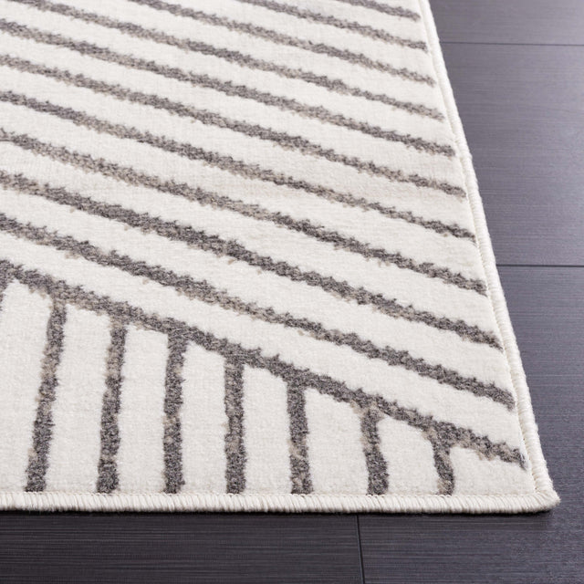 Safavieh Pyramid Pyr241A Ivory/Grey Rug.