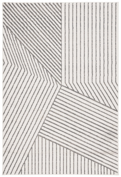 Safavieh Pyramid Pyr241A Ivory/Grey Rug.