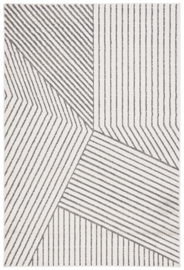 Safavieh Pyramid Pyr241A Ivory/Grey Rug.