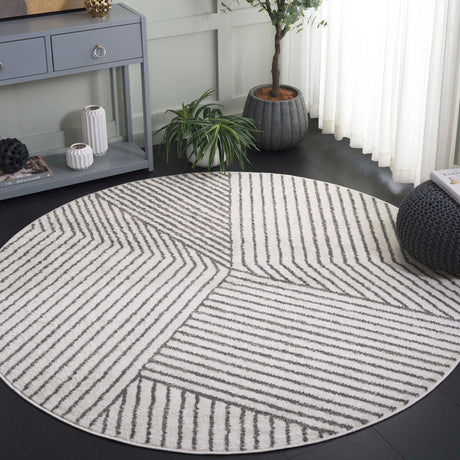 Safavieh Pyramid Pyr241A Ivory/Grey Rug.