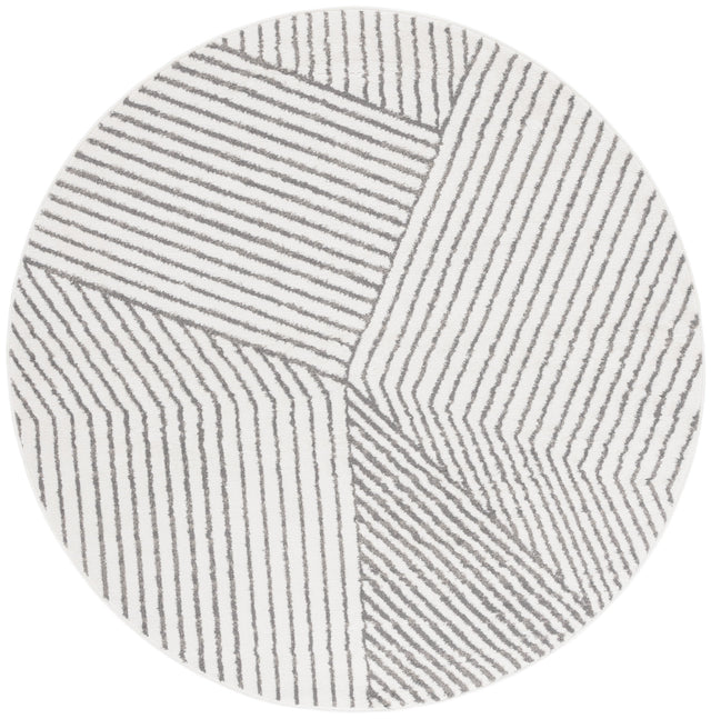 Safavieh Pyramid Pyr241A Ivory/Grey Rug.