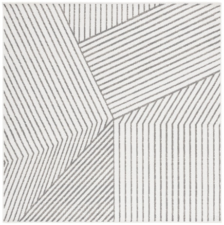 Safavieh Pyramid Pyr241A Ivory/Grey Rug.