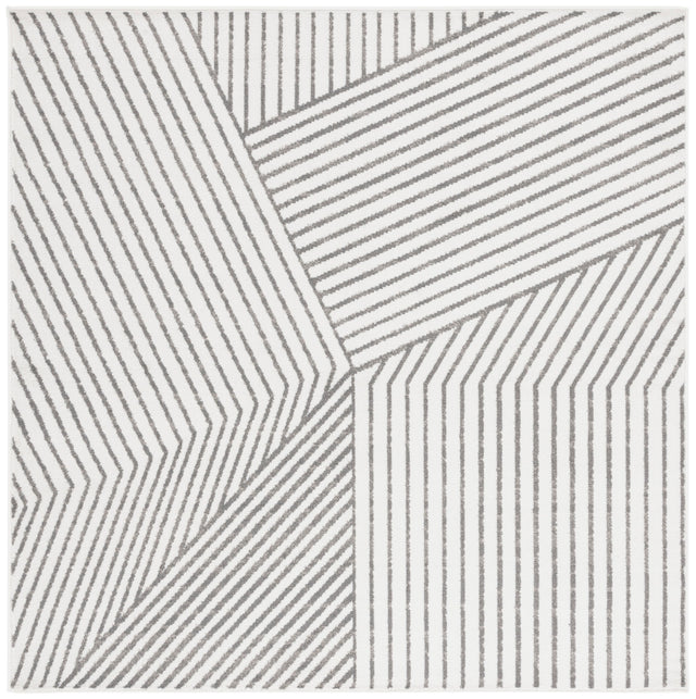 Safavieh Pyramid Pyr241A Ivory/Grey Rug.
