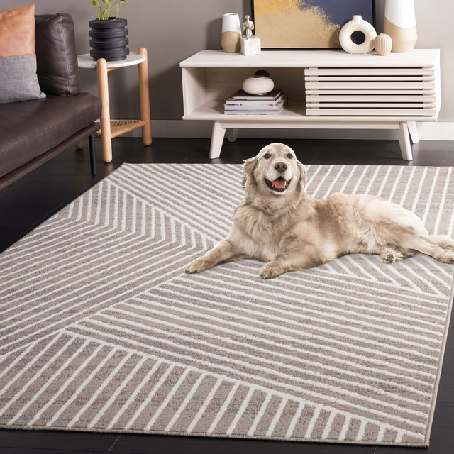 Safavieh Pyramid Pyr241F Grey/Ivory Rug.