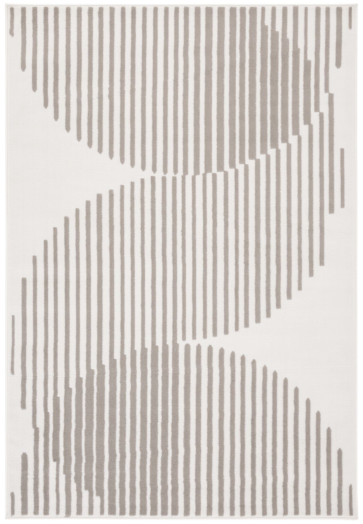 Safavieh Pyramid Pyr243A Ivory/Grey Rug.