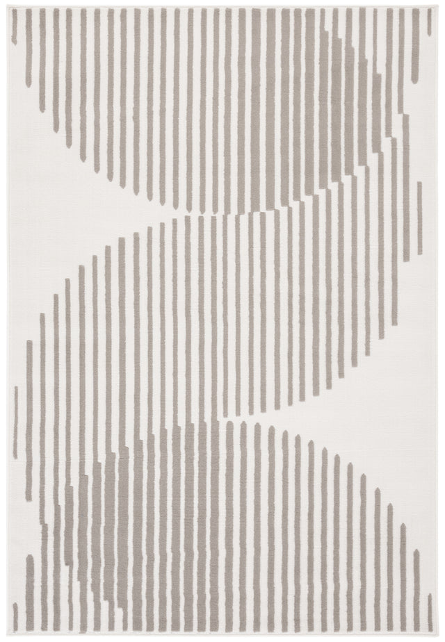 Safavieh Pyramid Pyr243A Ivory/Grey Rug.