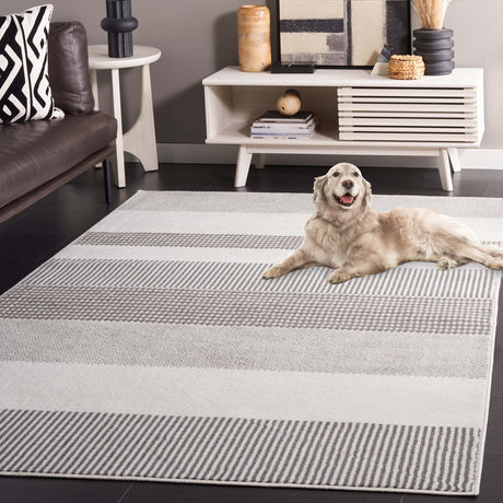 Safavieh Pyramid Pyr244A Ivory/Grey Rug.