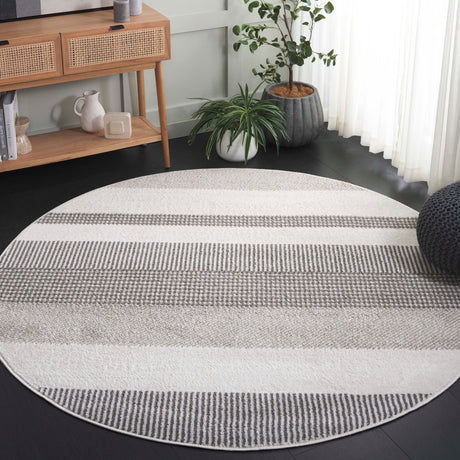 Safavieh Pyramid Pyr244A Ivory/Grey Rug.