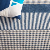 Safavieh Pyramid Pyr244N Navy/Ivory Rug.