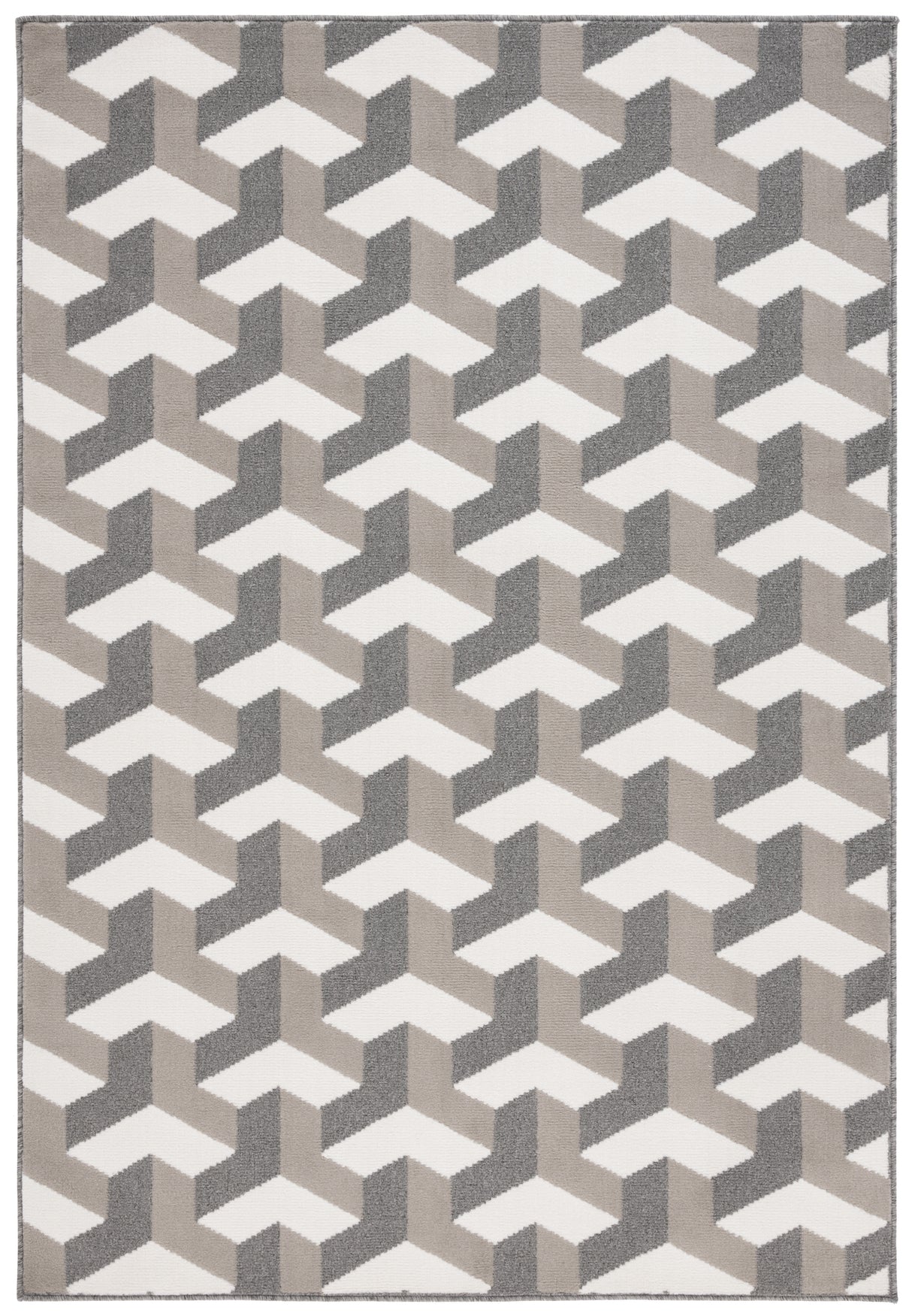 Safavieh Pyramid Pyr246F Grey/Ivory Rug.