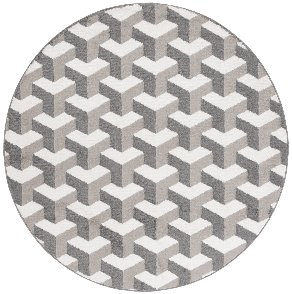 Safavieh Pyramid Pyr246F Grey/Ivory Rug.