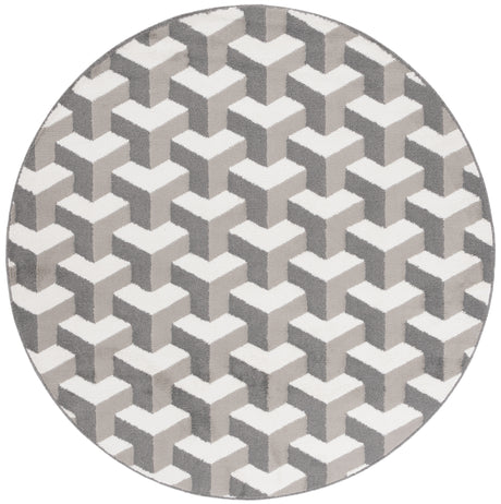 Safavieh Pyramid Pyr246F Grey/Ivory Rug.