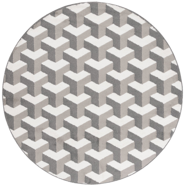 Safavieh Pyramid Pyr246F Grey/Ivory Rug.