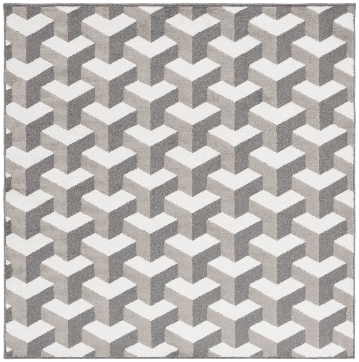 Safavieh Pyramid Pyr246F Grey/Ivory Rug.