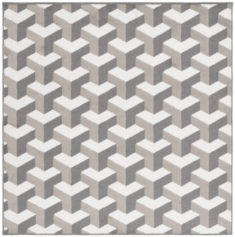 Safavieh Pyramid Pyr246F Grey/Ivory Rug.