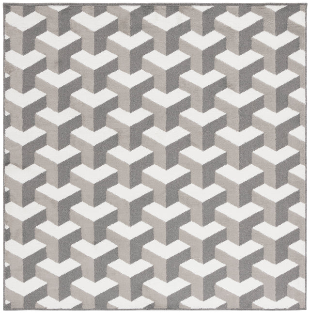 Safavieh Pyramid Pyr246F Grey/Ivory Rug.