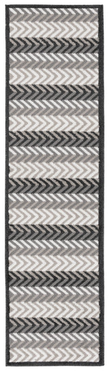 Safavieh Pyramid Pyr247F Grey/Ivory Black Rug.