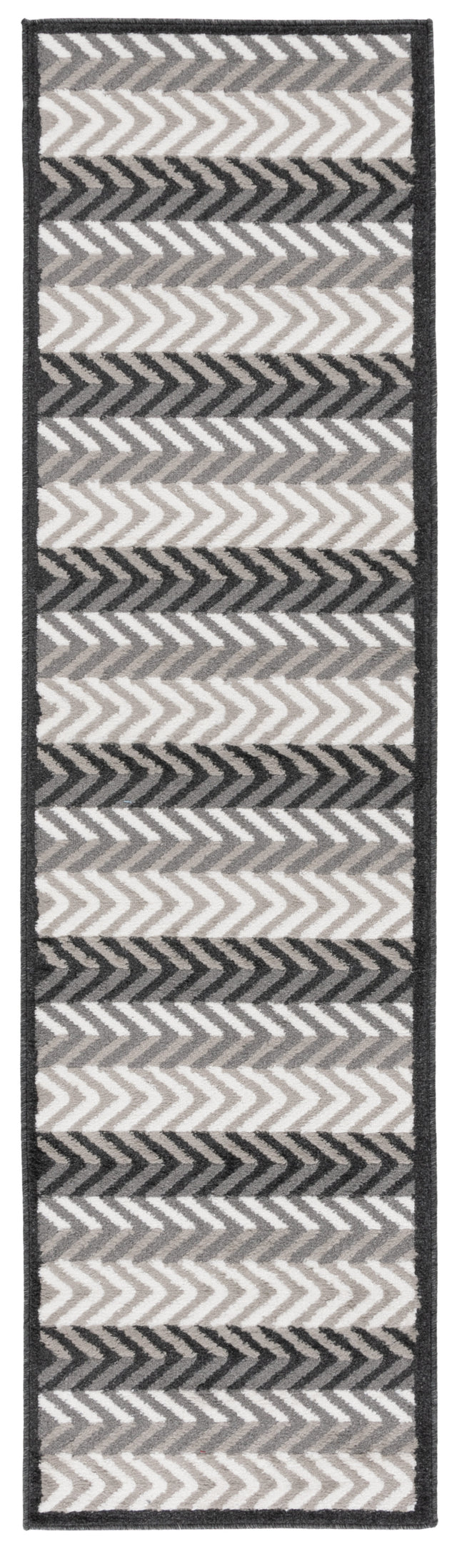 Safavieh Pyramid Pyr247F Grey/Ivory Black Rug.