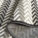 Safavieh Pyramid Pyr247F Grey/Ivory Black Rug.