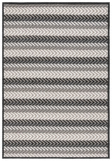 Safavieh Pyramid Pyr247F Grey/Ivory Black Rug.