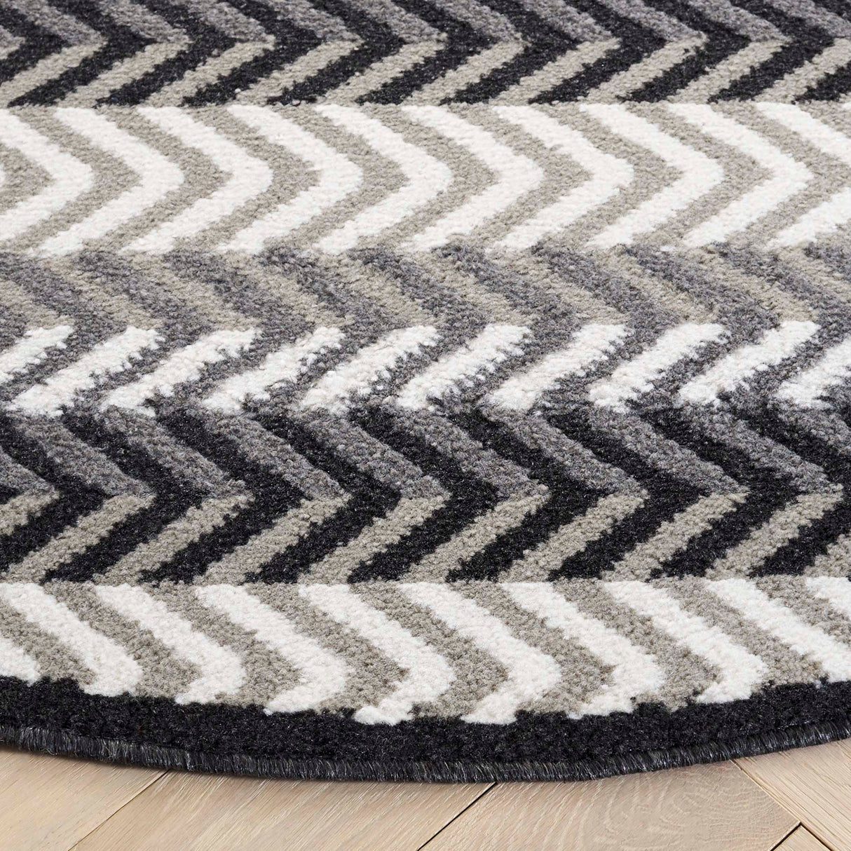 Safavieh Pyramid Pyr247F Grey/Ivory Black Rug.