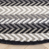 Safavieh Pyramid Pyr247F Grey/Ivory Black Rug.