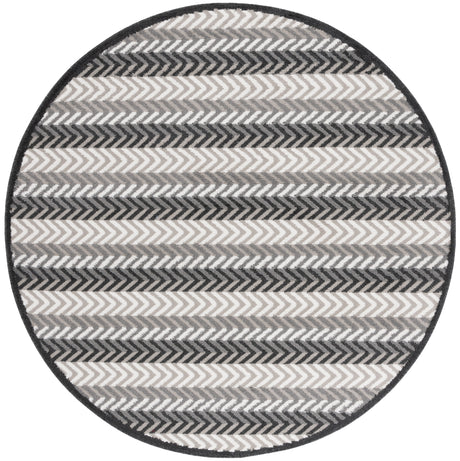 Safavieh Pyramid Pyr247F Grey/Ivory Black Rug.