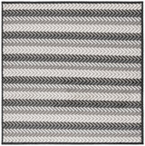Safavieh Pyramid Pyr247F Grey/Ivory Black Rug.