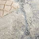 Safavieh Pyramid Pyr249A Ivory Grey/Navy Rug.