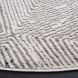Safavieh Pyramid Pyr249A Ivory Grey/Navy Rug.