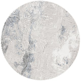 Safavieh Pyramid Pyr249A Ivory Grey/Navy Rug.