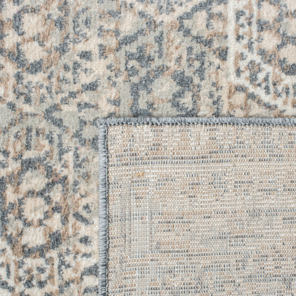 Safavieh Pyramid Pyr260A Ivory/Charcoal Rug.