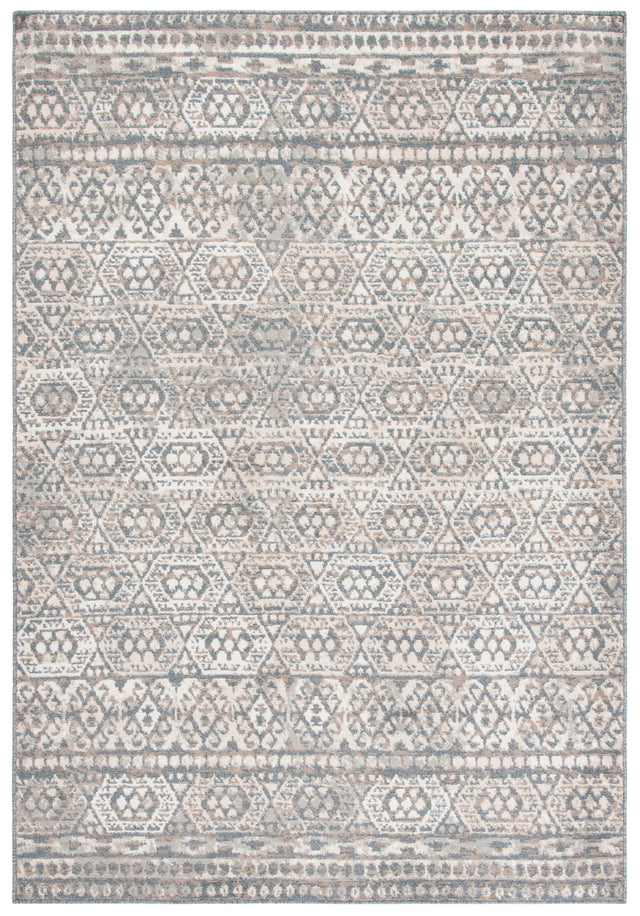 Safavieh Pyramid Pyr260A Ivory/Charcoal Rug.