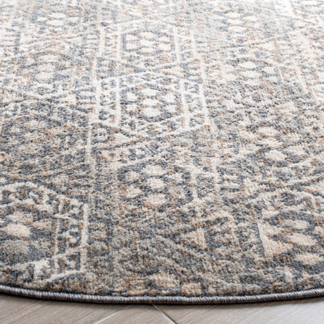 Safavieh Pyramid Pyr260A Ivory/Charcoal Rug.