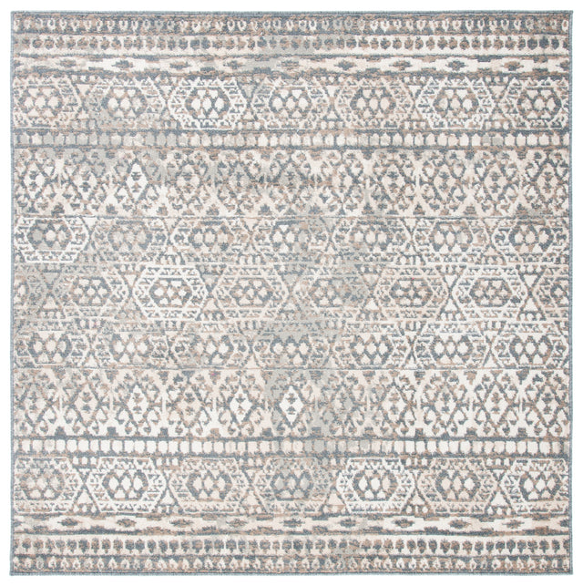 Safavieh Pyramid Pyr260A Ivory/Charcoal Rug.