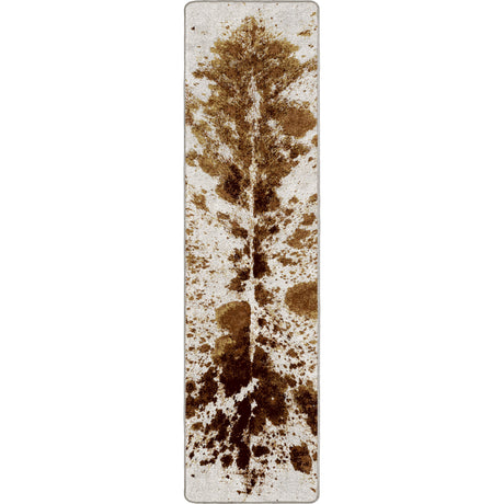 American Dakota Pioneer Longhorn Spotted Brindle Rug