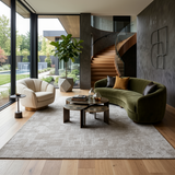Amer Quartz QUA-1 Ivory area rug - lifestyle view