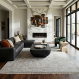 Amer Quartz QUA-2 Silver area rug - lifestyle view