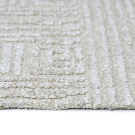 Amer Quartz QUA-1 Ivory area rug - profile view